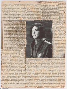 Untitled (book Jacket Photograph Of Susan Sontag) — Joseph Cornell