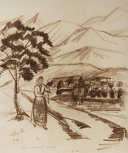 Armenian Village — Martiros Sarian