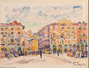 City Square — Paul Signac