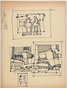 Study For ''the Outside'' — Stuart Davis