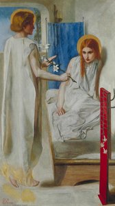 The Annunciation — Dante Gabriel Rossetti, Pre-raphaelite Revival