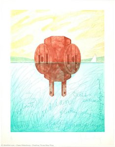Floating Three-way Plug — Claes Thure Oldenburg