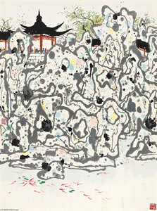 Taihu Rock — Wu Guanzhong
