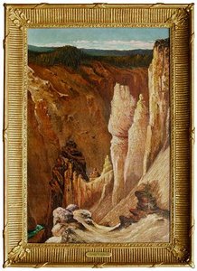 Eagles Nest, Yellowstone, (painting) — Grafton Tyler Brown