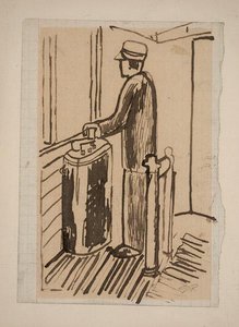 Motorman, Tram Driver — Mario Sironi