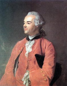 Portrait Of Jacques Cazotte — Jean Baptiste Perronneau, Rococo Pastel Portraiture