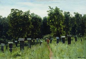 Apiary — Isaak Ilyich Levitan