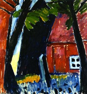 Church, Prerow — Alexej Von Jawlensky, Expressionism