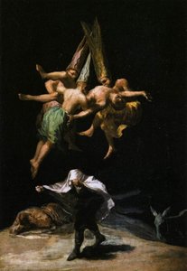 Witches In The Air — Francisco José De Goya Y Lucientes