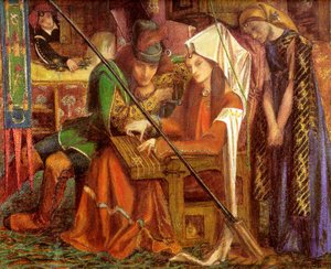 The Tune Of The Seven Towers — Dante Gabriel Rossetti, Romantic Revival