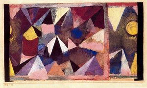 Mountain Landscape — Paul Klee