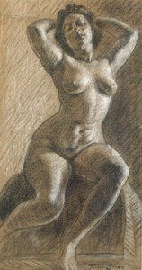 A Seated Nude — John French Sloan