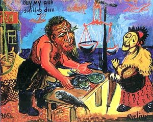 Buy My Fish! — David Davidovich Burliuk
