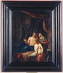 Sarah Presente Agar A Abraham — Adriaen Van Der Werff