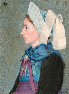 Costume For Mourning, Saint Colomban, Savoy — Estella Louisa Michaela Canziani