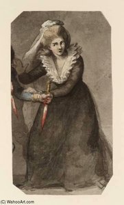 Lady Macbeth Taking The Daggers — Sir Nathaniel Dance Holland