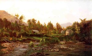 Landscape With Trees And Cattle — Thomas Worthington Whittredge
