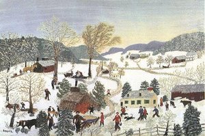 March — Grandma Moses