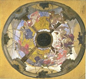 Project For The Ceiling Of The Odeon Theatre — Jean-paul Laurens