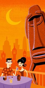 London Luau — Josh Agle (shag), Pop Surrealism