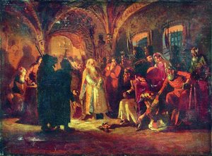 Boris Morozov And Ivan The Terrible — Konstantin Yegorovich Makovsky, Romanticism