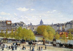 The Quai Du Louvre Paris — Claude Monet, Impressionism