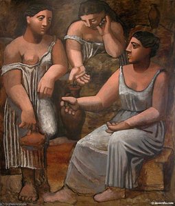 Trois Femmes A La Fontaine — Pablo Picasso