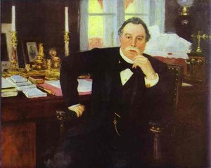 Portrait Of V. K. Pleve — Ilya Yefimovich Repin
