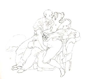Mutual Masturbation — Francesco Hayez