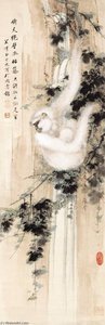 Ape On The Cliff — Tian Shiguang
