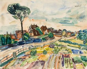 Danish View (kerteminde) — William H. Johnson