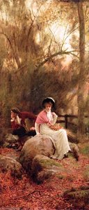 A Lovers' Spat — Marcus C Stone