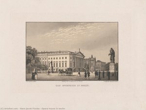 Opera House In Berlin — Hans Jacob Fincke