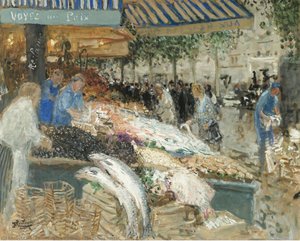 The fishing market