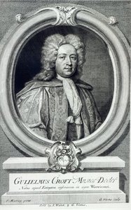 William Croft, Engraved By George Vertue