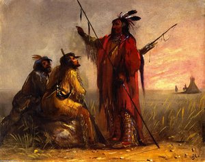 The Indian Guide — Alfred Jacob Miller