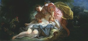 Cephalus And Procris — Jean-honoré Fragonard, Rococo