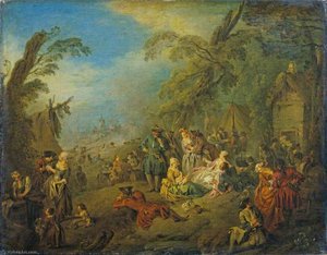 The Vivandières Of Brest — Jean-baptiste Pater