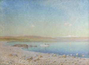 Sea Of Galilee And Mount Hermon — Lindsay Grandison Macarthur