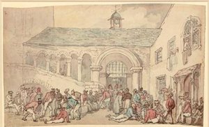 A Rest From Battle — Thomas Rowlandson