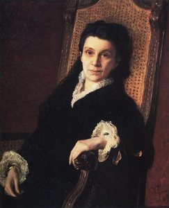Portrait Of Polixena Stasova — Ilya Yefimovich Repin