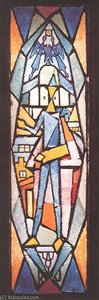 Triple Stained Glass Window Ii — Janos Kmetty
