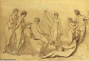 Classical Nudes — Thomas Rowlandson