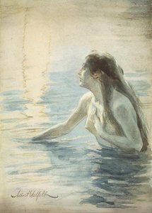 In The Water — Albert Edelfelt