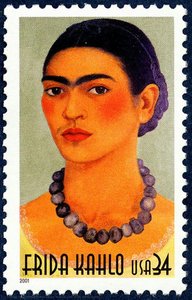 34c Frida Kahlo Stamp — United States Postal Service