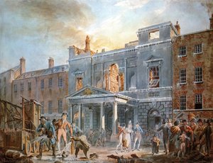 The Pantheon, The Morning After The Fire — Joseph Mallord William Turner