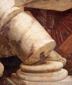 Fresco On The North Wall (detail) — Giulio Romano