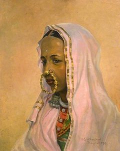 Portrait Of A Hindu Woman — Agnes Sutherland