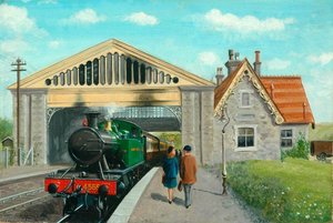 Great Western Railway 2–6–2t Locomotive No.4555 — Cuthbert Hamilton Ellis