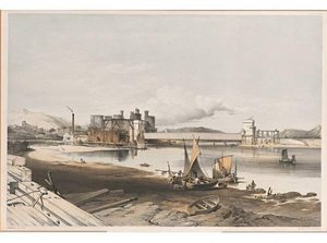 Conway Bridge Construction — George Hawkins